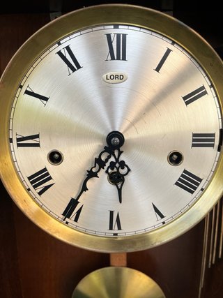 Orologio da parete con rintocchi musicali LORD