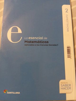 Matematicas Aplicadas a las Ciencias Sociales I...