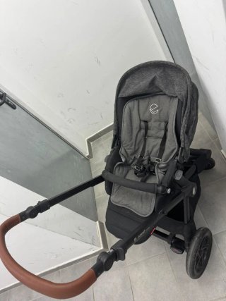 Carrito de bebé Jane gris