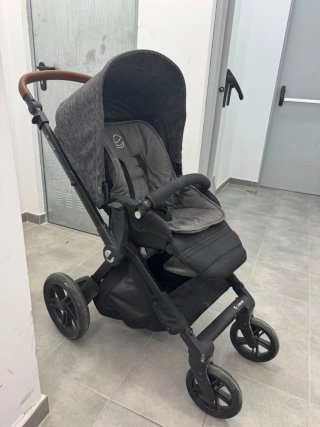 Carrito de bebé Jane gris
