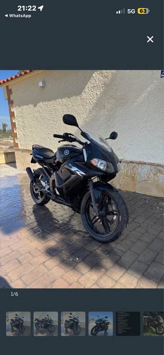 Yamaha TZR 50cc Negra
