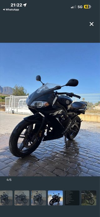 Yamaha TZR 50cc Negra