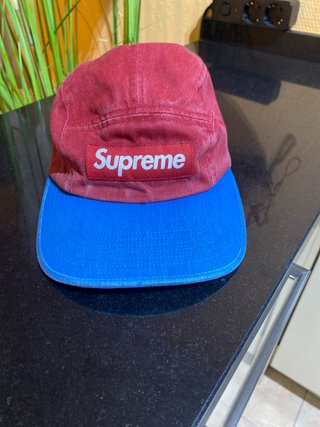 Gorra Supreme Roja y Azul