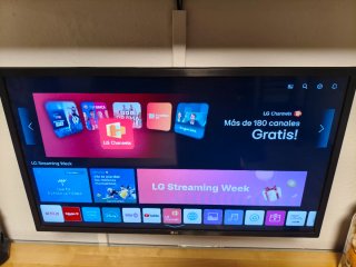 Smart TV LG 32 + Soporte Pared