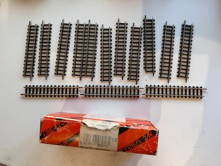 Vías Rectas Ibertren Escala N (76,3 mm) 6916