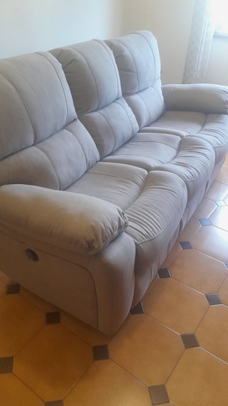 Divano 3 posti recliner elettrici