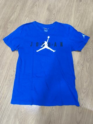 Camiseta Jordan Azul Logo Jumpman