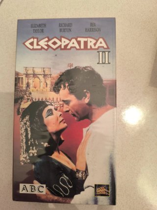 Cleopatra VHS Película Clásica