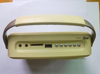 Radio BINGXUE Beige Vintage BT/USB SD/AUX