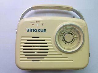 Radio BINGXUE Beige Vintage BT/USB SD/AUX