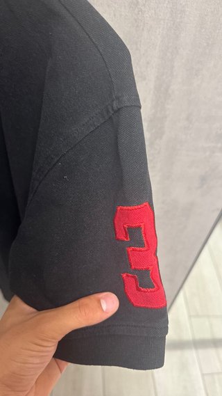 Polo Ralph Lauren nera e rossa M