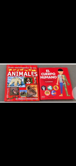 Enciclopedia infantil de animales y cuerpo humano