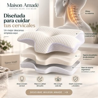 Almohada cervical Maison Amadé