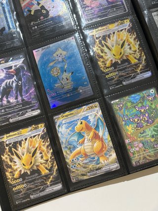 Lotto 9 carte Pokémon Fan Art