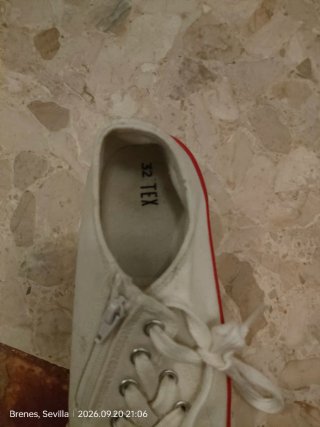 Zapatillas niña talla 32