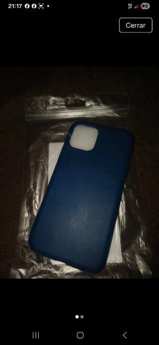 Funda Azul para iPhone 11 pro