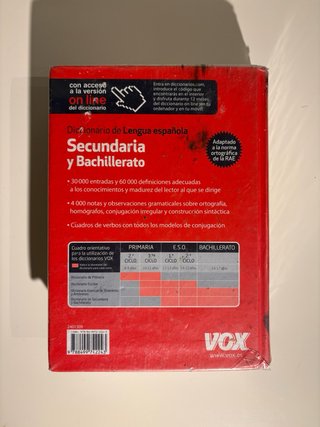 Diccionario VOX Secundaria y Bachillerato