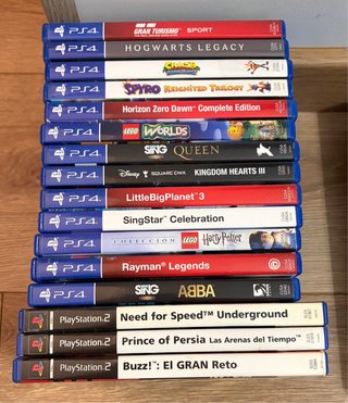 Lote 16 Giochi PS4 e PS2