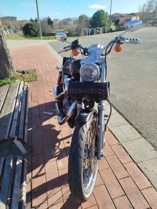 Harley Davidson 883 Negra