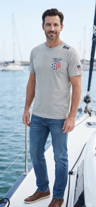 Camiseta Helly Hansen American Magic Talla M