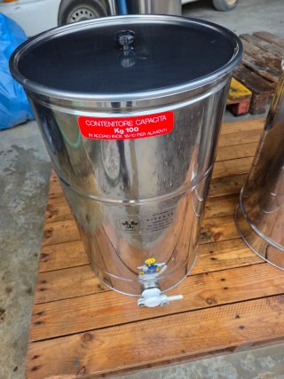 Madurador miel 100kg acero inoxidable