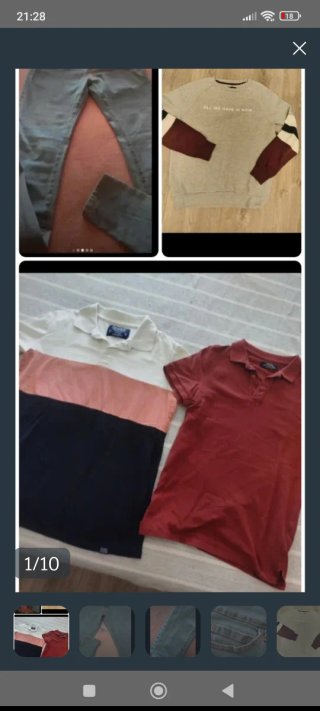 Lote Ropa Chico Talla XS