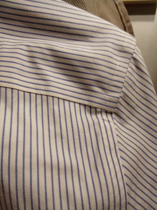 Camisa Rayas Hombre Azul y Blanca