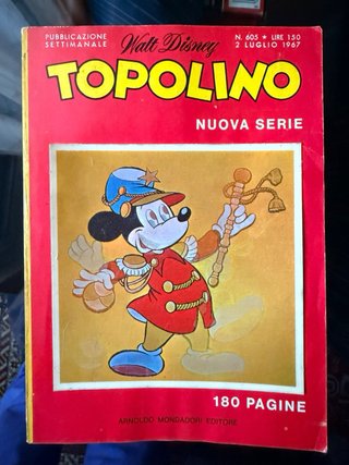 Collezione fumetti Topolino dal 575