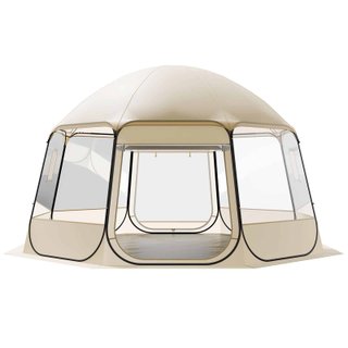 Carpa Plegable Exterior Transparente
