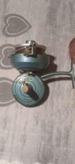 Carrete de pesca vintage