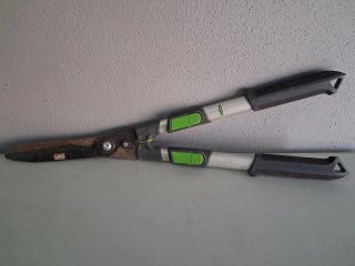 Tijeras de podar extensibles.