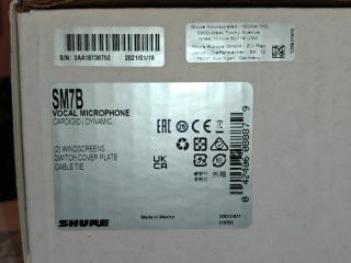 Shure SM7B Micrófono Dinámico Cardioide