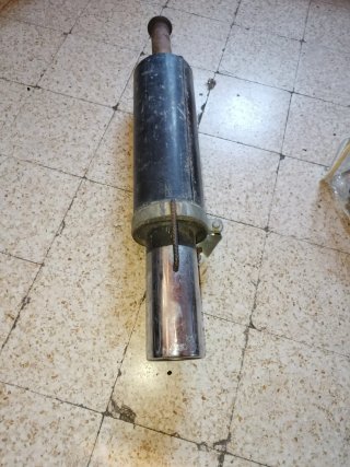 Tubo de escape cromado se vende o se cambia