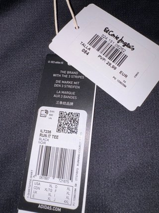 Camiseta deportiva Adidas Talla XL