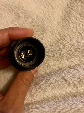 Portalámparas E14 Debflex 712550 Negro