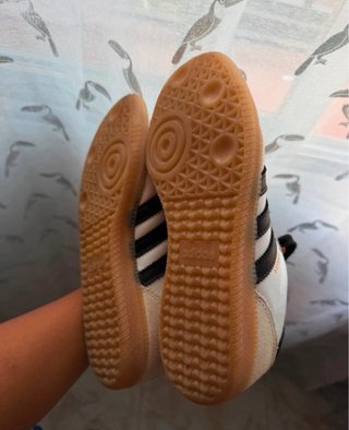Zapatillas Adidas Samba Blancas y Negras