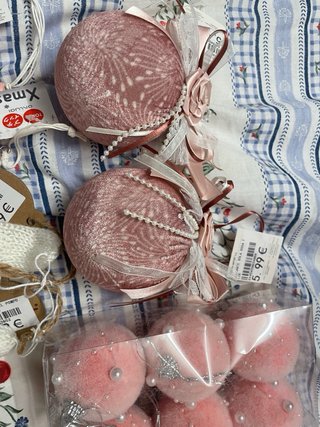 Adornos Navideños Rosas