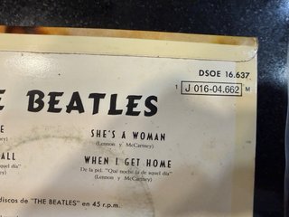 Vinilo Beatles Doble Referencia “I feel fine”