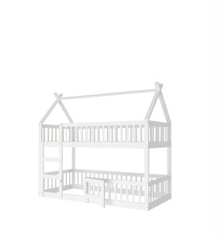 Litera infantil madera blanca