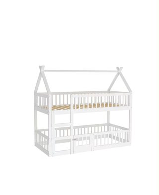Litera infantil madera blanca