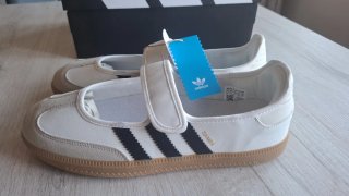 Adidas Samba Mujer Blanco/Beige