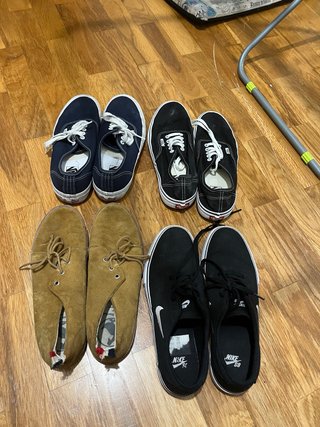 Lote de Zapatillas Vans y Nike