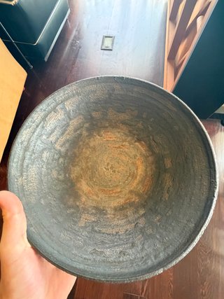 Cuenco Cerámico Firmado L. Rivière 1998