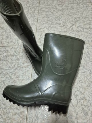 Botas de agua verdes