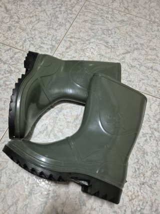 Botas de agua verdes