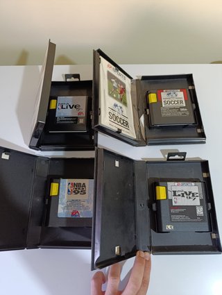 Lote 4 Juegos Mega Drive EA Sports