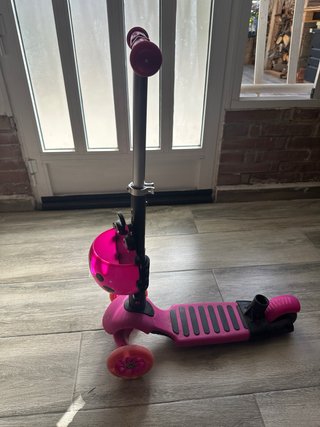 Patinete infantil 3 ruedas rosa