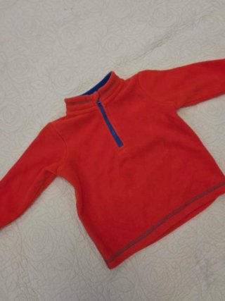 Jersey 6-9 meses naranja