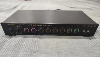 Amplificador Mezclador Micrófonos Space Tech K-18