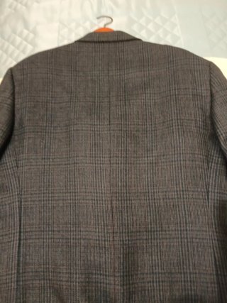 Americana Lana Talla 58 Gris Azul